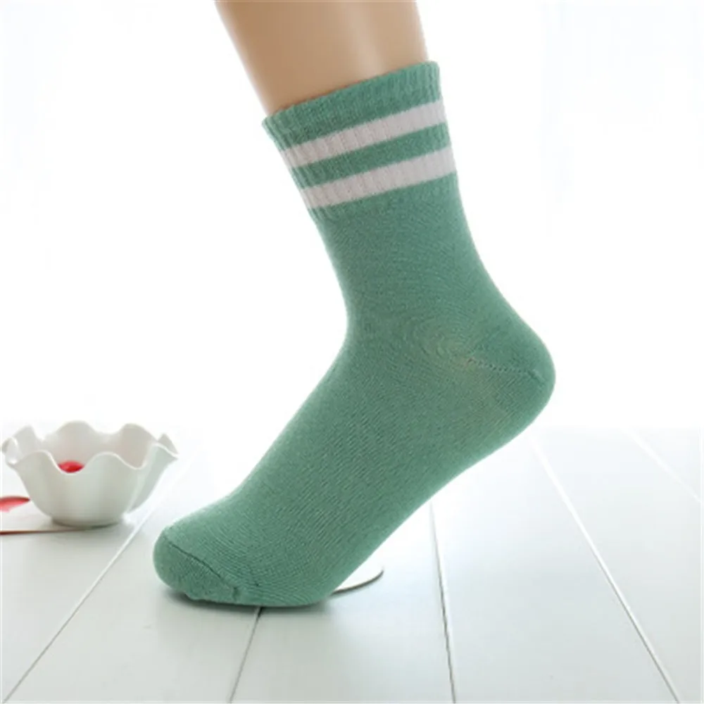 Женские милые модные носки в полоску с рисунком кота удобные дизайнерский дизайн