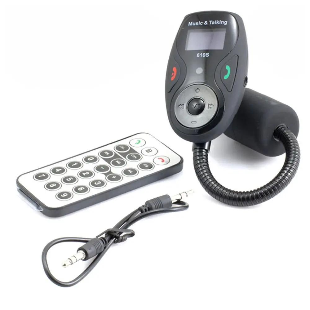 Универсальный ЖК-дисплей Bluetooth Hands free автомобильный комплект MP3-плеер