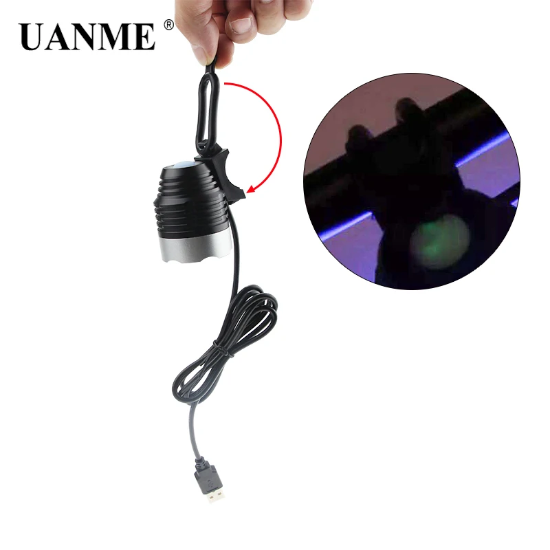 UANME инструмент для ремонта мобильных телефонов УФ-клей отверждаемая лампа USB 5 В светодиодный Ультрафиолетовый Зеленый масло отверждения фиолетовый светильник для iPhone печатная плата