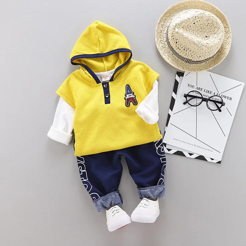 2018 high quality Cotton autumn casual kid suit children set baby clothing boys girl clothes | Детская одежда и обувь
