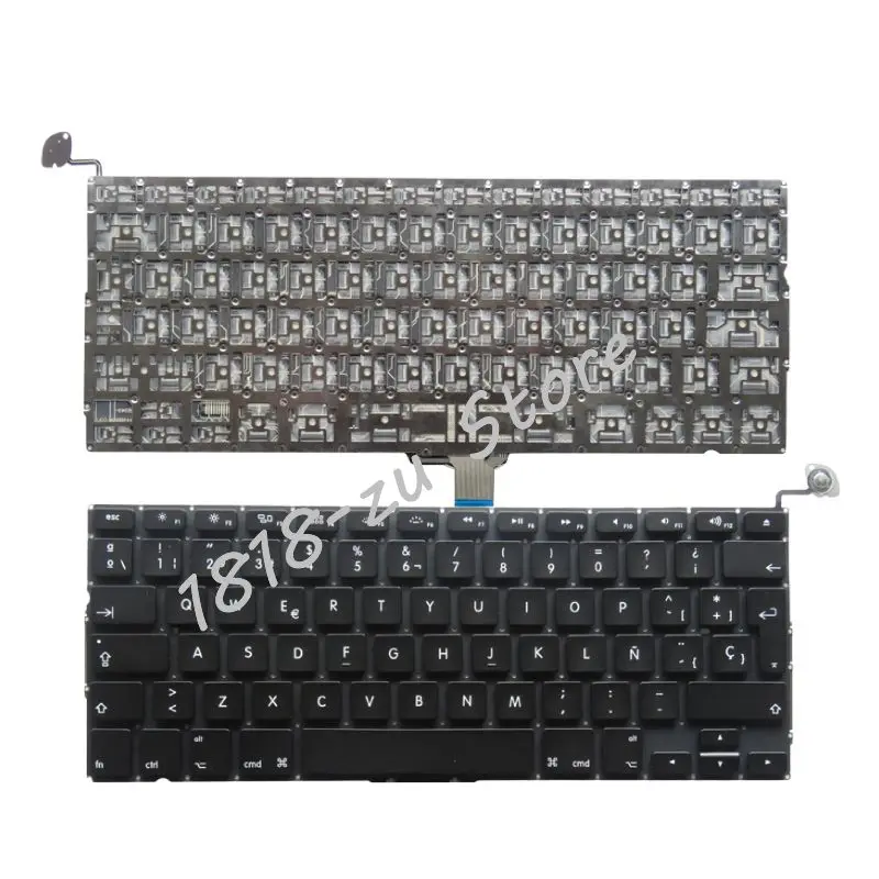 Новая испанская клавиатура для ноутбука 2009 2012 года Apple Macbook Pro A1278 MC700 MC724 MD313 MD314 SP с