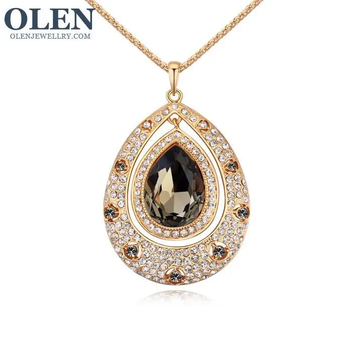 1pc fashion jewelry womens gorjuss crystal jane is an english girl sweater chains long pendant necklace childrens gift | Украшения и