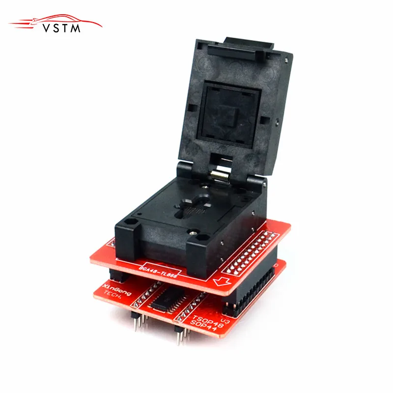 BGA48 адаптер с 1,8 V TSOP48 BGA63 базы boad для NAND TL866II плюс TL866A TL866CS программное устройство с флеш-накопителем