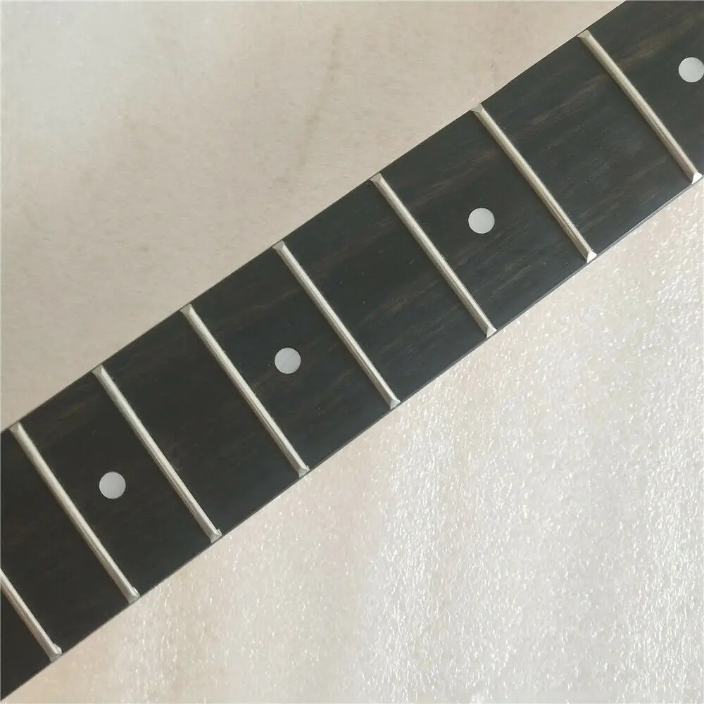 22 лада кленовый гриф из черного дерева для шеи электрогитары ST style|Деревянные