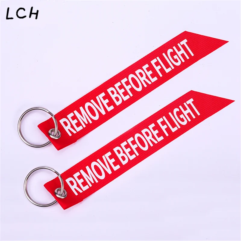 Remove Before Flight стример брелок Chaveiro красный брелоки с принтом кольцо для авиации Подарочный Брелок для ключей ювелирные изделия мягкий брелок для