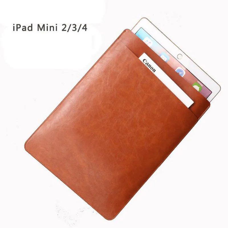 Искусственная кожа Чехол для Apple iPad мини Mini2 Mini3 mini4 7." полный защитный чехол сумка для мини iPad