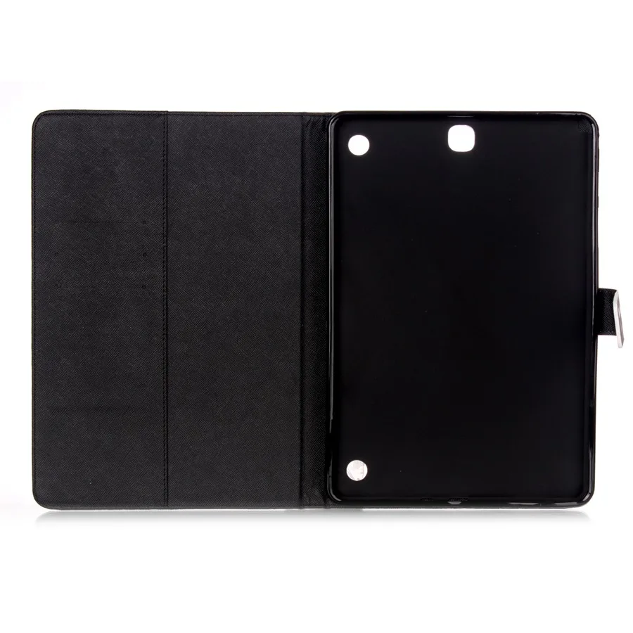 Чехол из искусственной кожи с 3D принтом для Samsung Galaxy Tab A 9,7 T550 T555 SM-T555 Smart Cover для Tab A 9,7 дюймов чехол для планшета+ пленка+ ручка