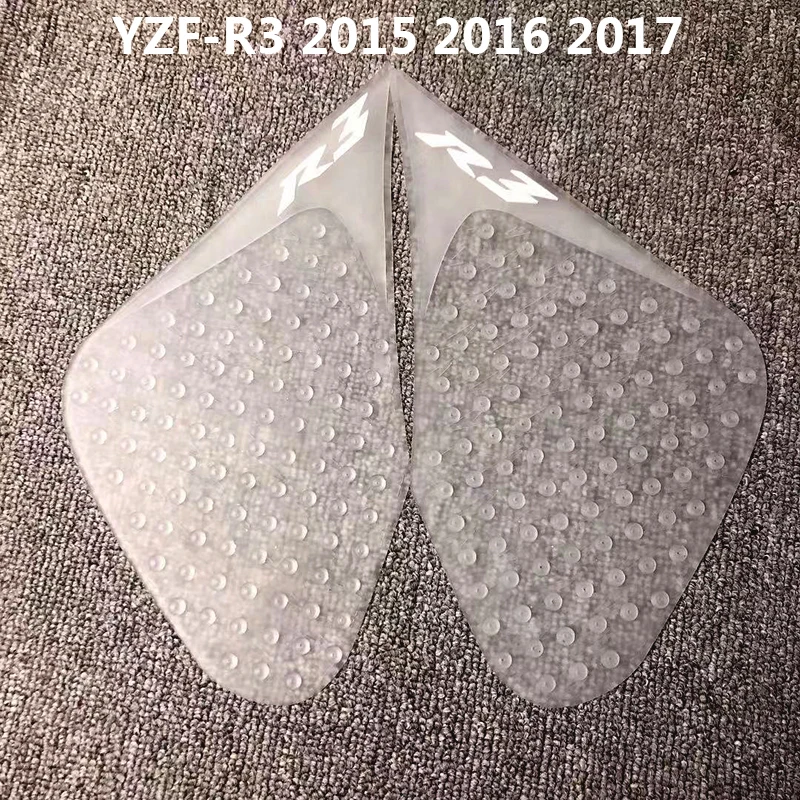 Для Yamaha R3 YZF-R3 мотоциклетные Нескользящие Танк Pad Protector наклейки Сторона газа Колено сцепление тяги колодки наклейки