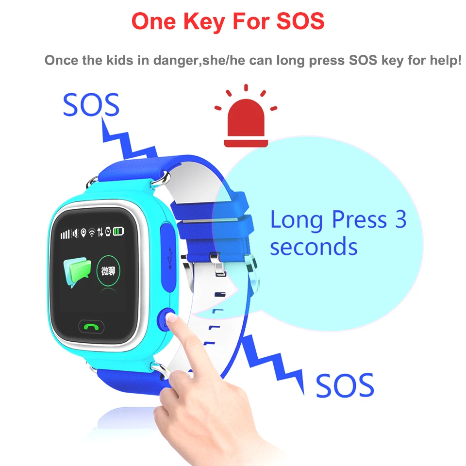 Q90 дети GPS трекер Смарт часы телефон sim карта WIFI местоположение SOS Вызов анти