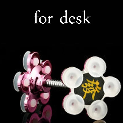 Pink for desk Попсокет Портативный присоска держатель для телефона в машине на столе мини телефон стенд 360 градусов вращающийся мобильный телефон крепление для IPhone Xs Max 8 7 6 для телефона на телефон попсокет - Цвет: Pink for desk