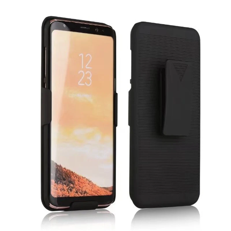 Karribeca Прочный комбо кобура Обложка для samsung galaxy s8 ремешках противоударный Броня