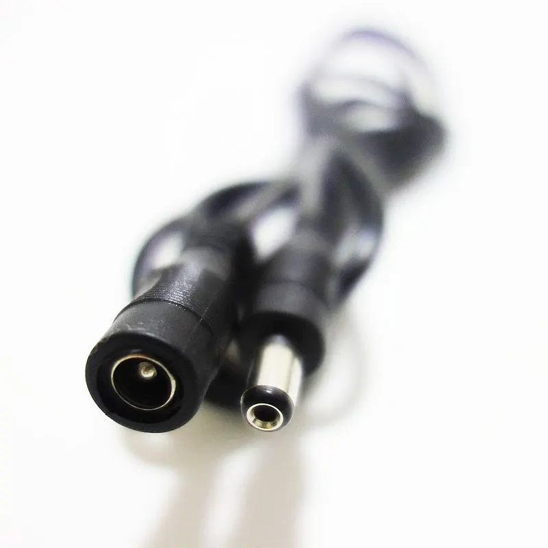 1 м 2 м 3 м 5 м 18AWG 22AWG черный белый 5,5 мм x 2,1 мм мама-папа DC адаптер питания удлинитель провода кабель