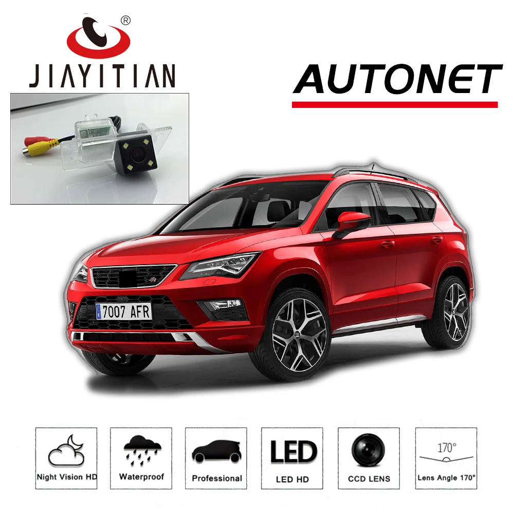 Камера заднего вида jiaitian для SEAT Ateca 2016 2017 2018 2019 CCD камера ночного видения