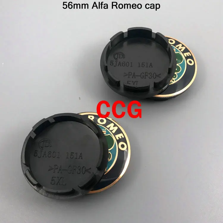 4 шт., 56 мм, 60 мм, Alfa Romeo, автомобильный логотип, крышка ступицы колеса, креативная наклейка, эмблема, значок для Spider GT Giulia Mito 147