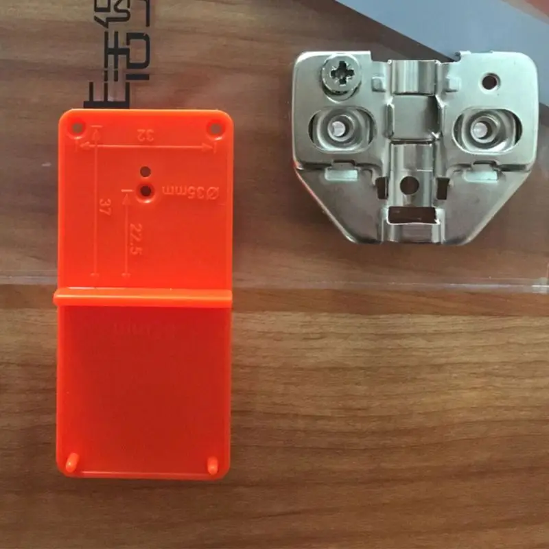 

35mm 40mm Hinge Hole Drilling Guide Locator Hole Opener template Door Cabinets DIY Tool For Woodworking tool MAY-3