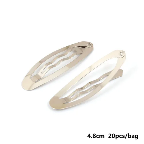 4.8mm 20pcs Высокое качество разных Размеры 5-50 шт./пакет расческа для волос Заколки для волос когти-шпильки DIY ювелирных изделий Аксессуары для украшения волос База - Цвет: 4.8mm 20pcs