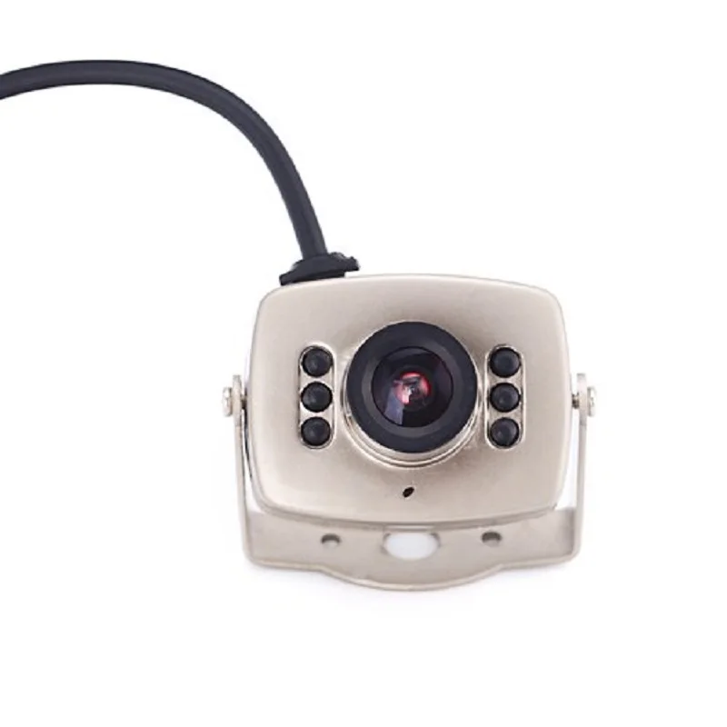 Cheap 700tvl Hd Mini CMOS CCTV Security Camera 6 LED Night Vision Wired Indoor Home Surveillance Cam With Audio | Безопасность и