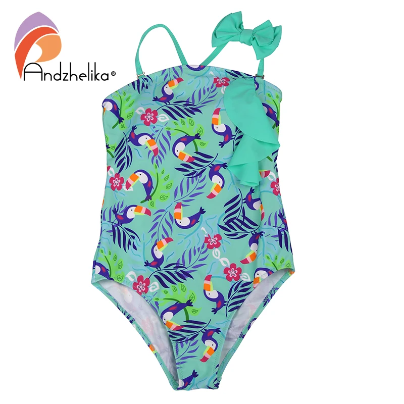Andzhelika bikini детский купальник монокини для девочки