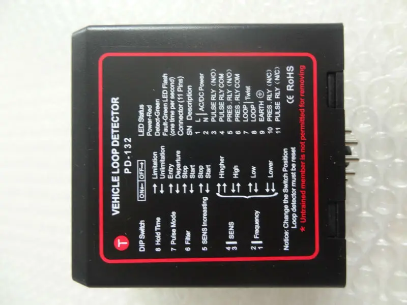 Детектор петли ворот магнитный детектор транспортного средства для контроля