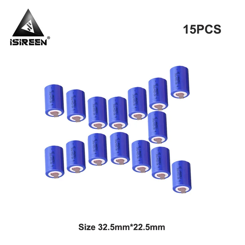1300mAh 4/5 Subc Ni CD Cells Аккумулятор электрические игрушки фонарик 1 2 V перезаряжаемый SC