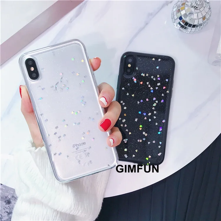 Чехол для телефона Gimfun с милым сердечком для Iphone Xr 7 Xs Max 6 8Plus силиконовый чехол для Iphone 11 11Pro Max чехол tpu чехол