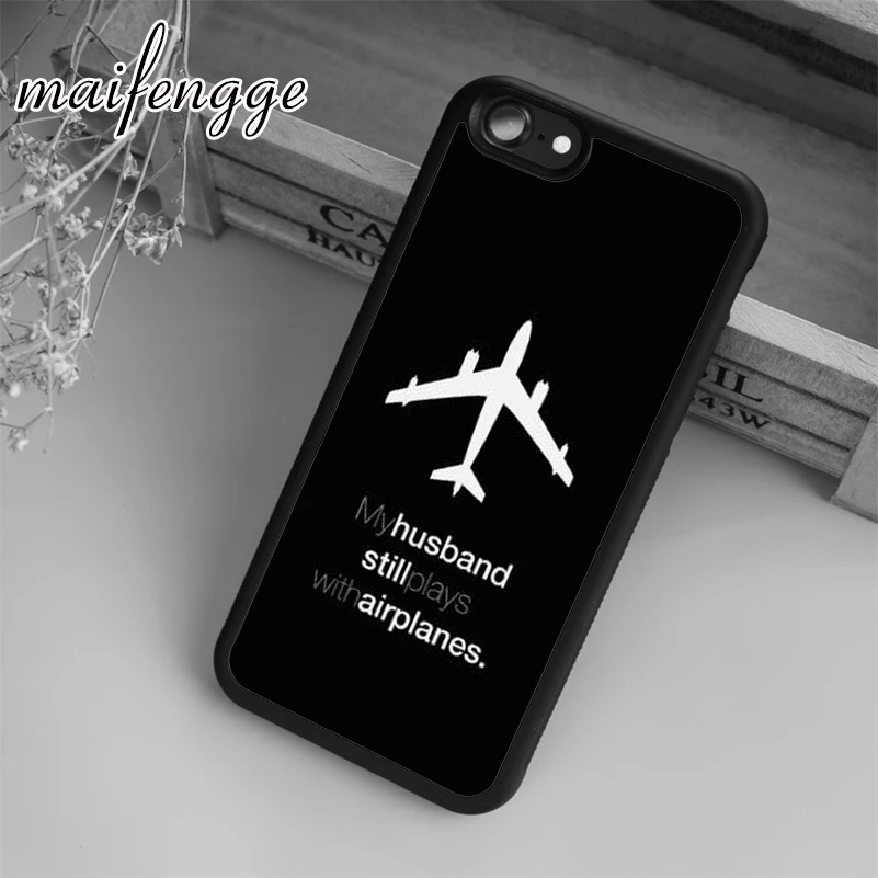 Maifengge мой муж все еще работает с самолетами чехол для iPhone 5 6 7 8 plus 11 12 Pro X XR XS Max Samsung