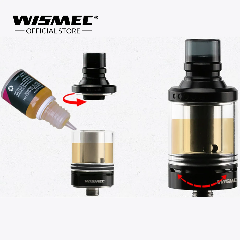 Оригинальный набор Wismec Reuleaux RX75 с баком атомайзера Amor Mini 2 мл Электронная сигарета