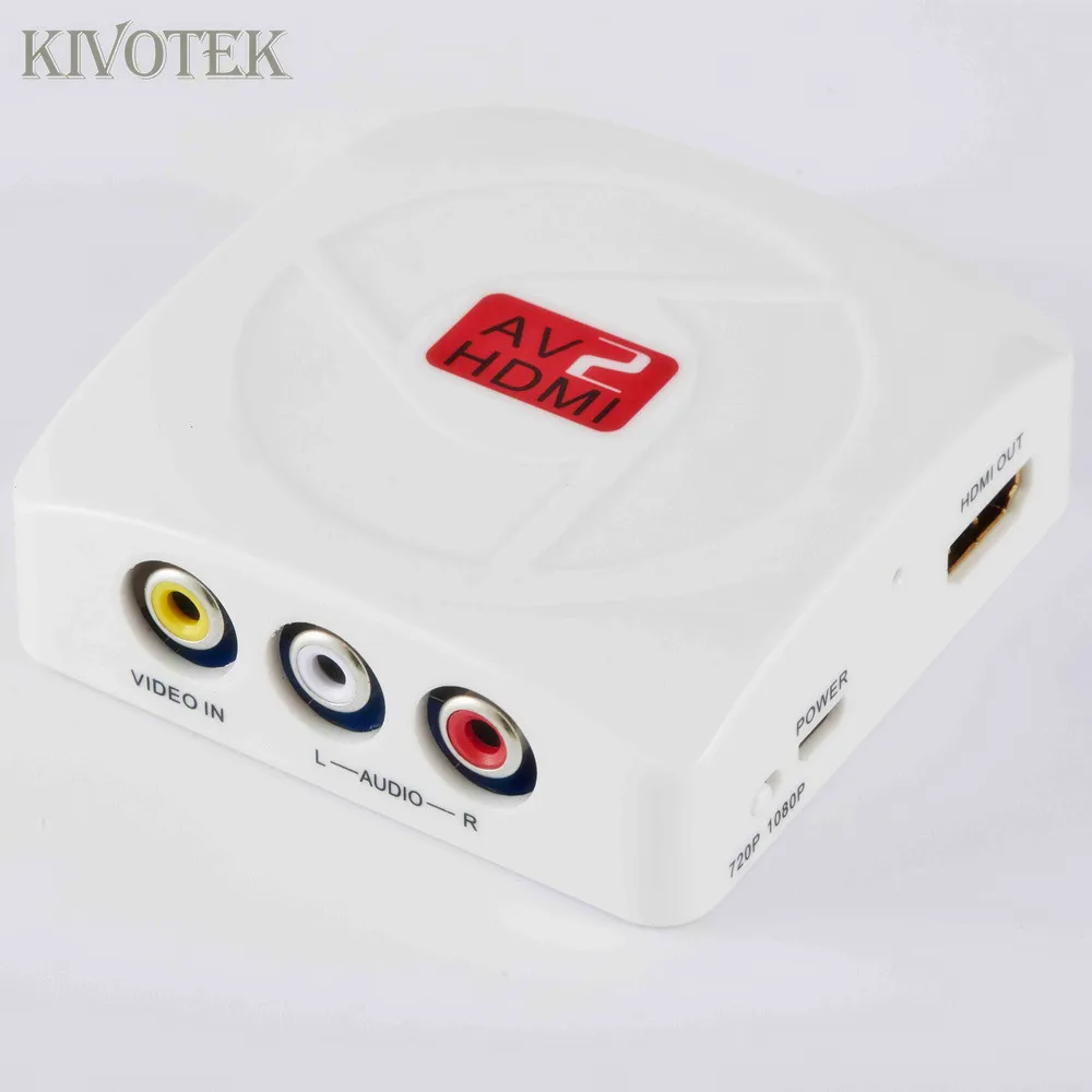 Аналоговая CVBS RCA аудио L/R композитный видео hdmi конвертер адаптер разъем USB гнездо