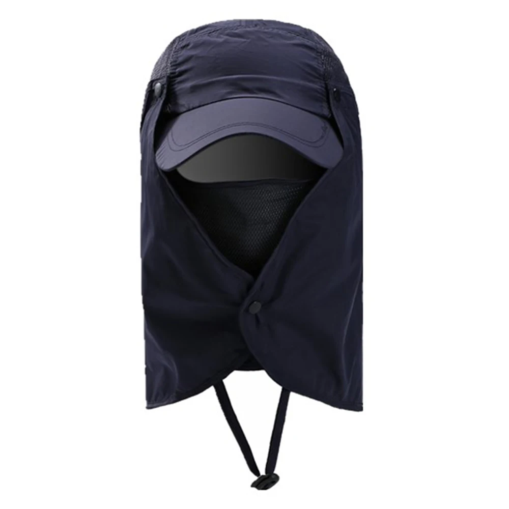 Уличная рыболовная Кепка для пеших прогулок кемпинга УФ защита крышка лица шеи