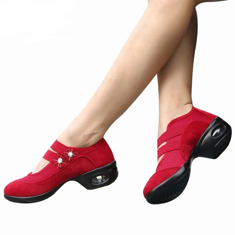 Женские туфли для джазовых танцев Размеры 35-41 дышащие современные танцевальные