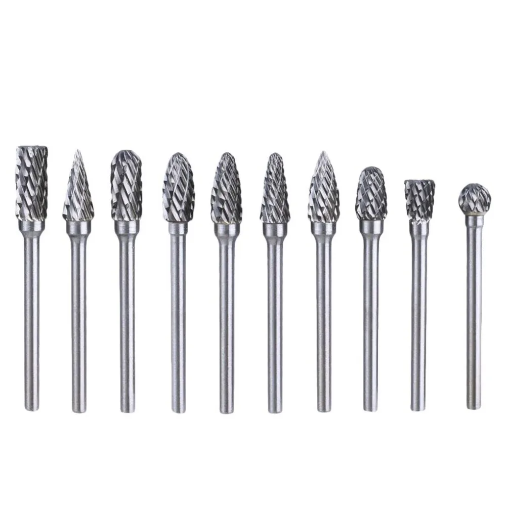 

Tungsten Steel Rotary Grinder Alloy DIY Wood-working Carving Metal Polishing Engraving Drilling Grinding Head Kit