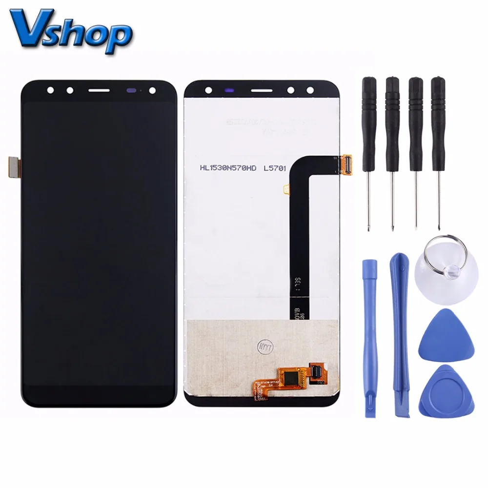 Оригинальный LEAGOO S8 LCDs экран + кодирующий преобразователь сенсорного экрана в