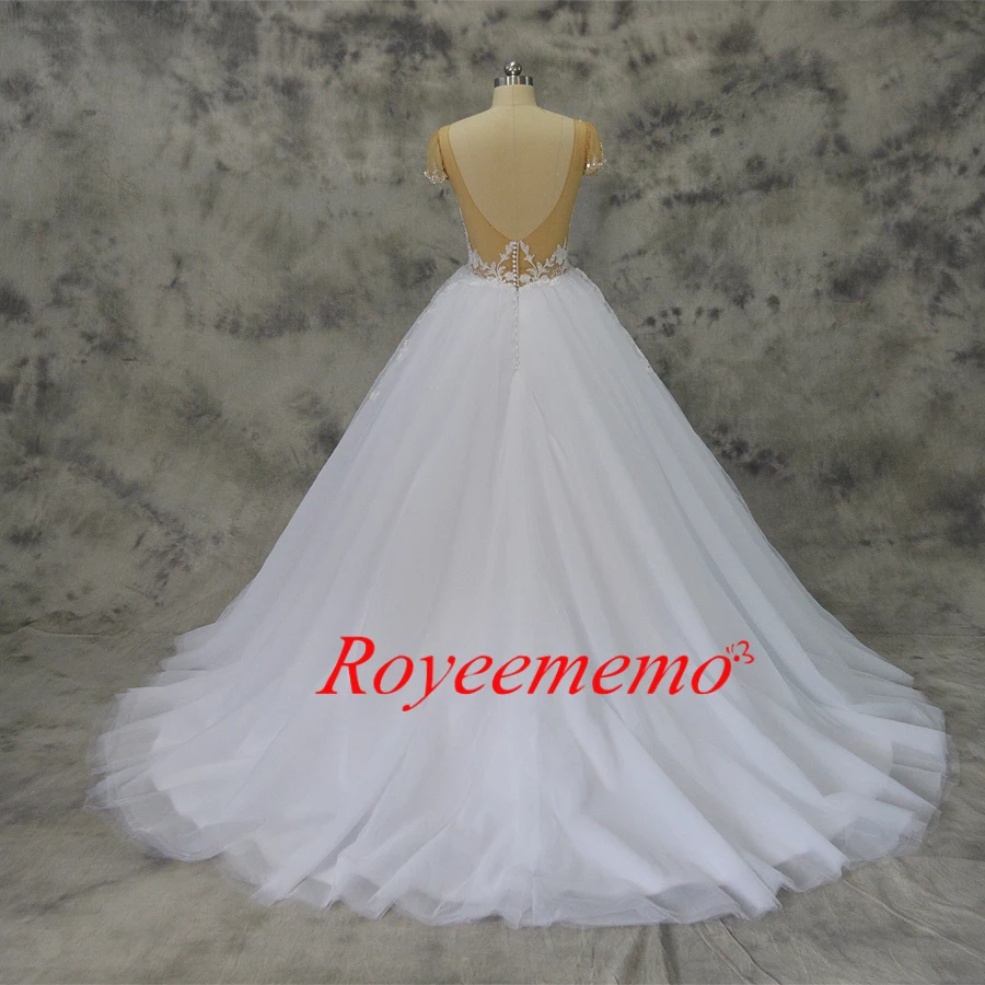 Vestido de noiva горячая Распродажа сексуальное прозрачное кружевное свадебное платье