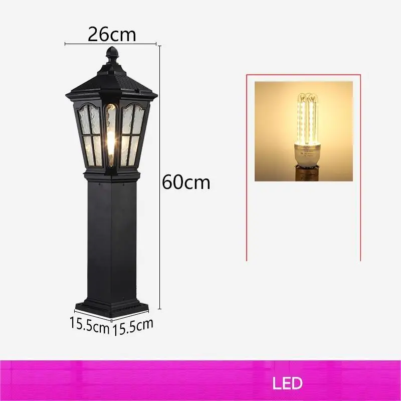 Iluminador Jardin Farola садовая Плаза лампа Ogrodowe Декор Uliczna внедорожный светильник Lampione