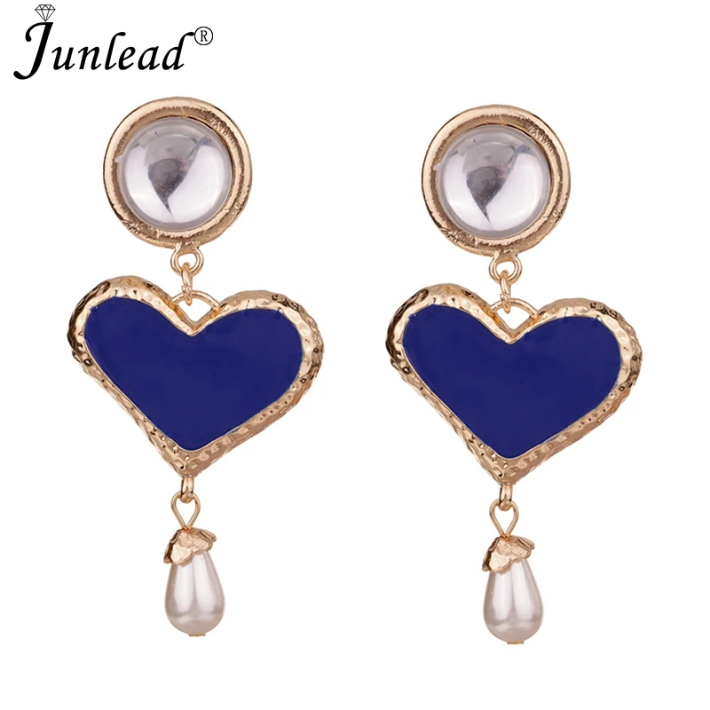 Женские серьги-подвески Junlead Винтажные серьги с золотым и металлическим
