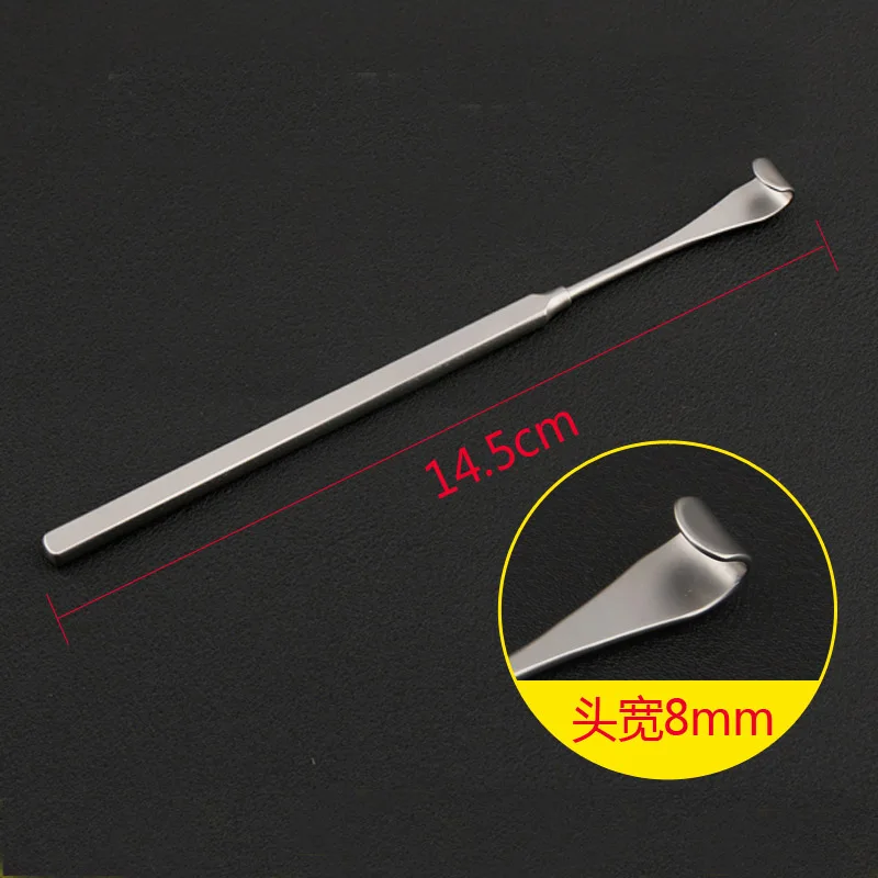 Stainless steel beauty plastic equipment fine eye bag hook eyelid pull hook type double claw double eyelid surgery tool - Цвет: C