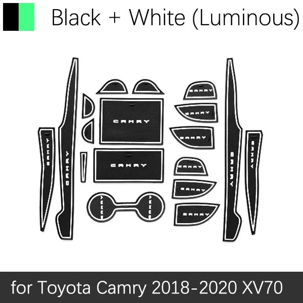 Противоскользящий коврик для Toyota Camry SE XSL XSE XV70 70 Daihatsu Altis Gate Slot Coaster анти-грязный Коврик для двери