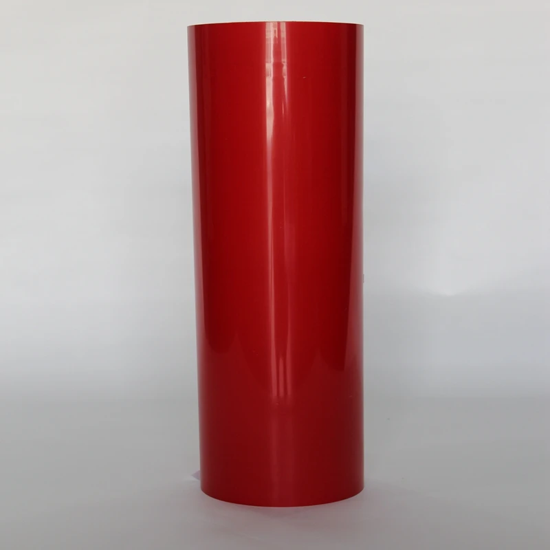 (50 см x 25 м) полиуретановая Гибкая клейкая пленка, красный цвет, теплопередача, виниловая пленка для одежды из полиуретана, железная Виниловая пленка для футболок (20 дюймов * 82,02 фута)