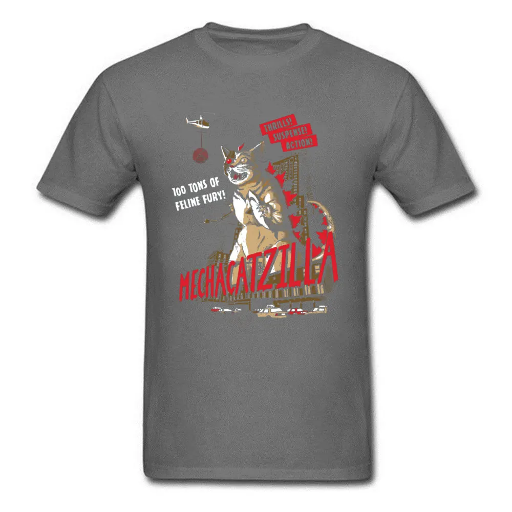 Футболка Swag Мужская в стиле хип хоп топ с надписью Mecha Catzilla забавная хипстерская