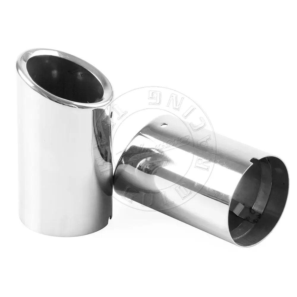 Автомобильный Стайлинг 304 Нержавеющая сталь глушитель выхлопной трубы