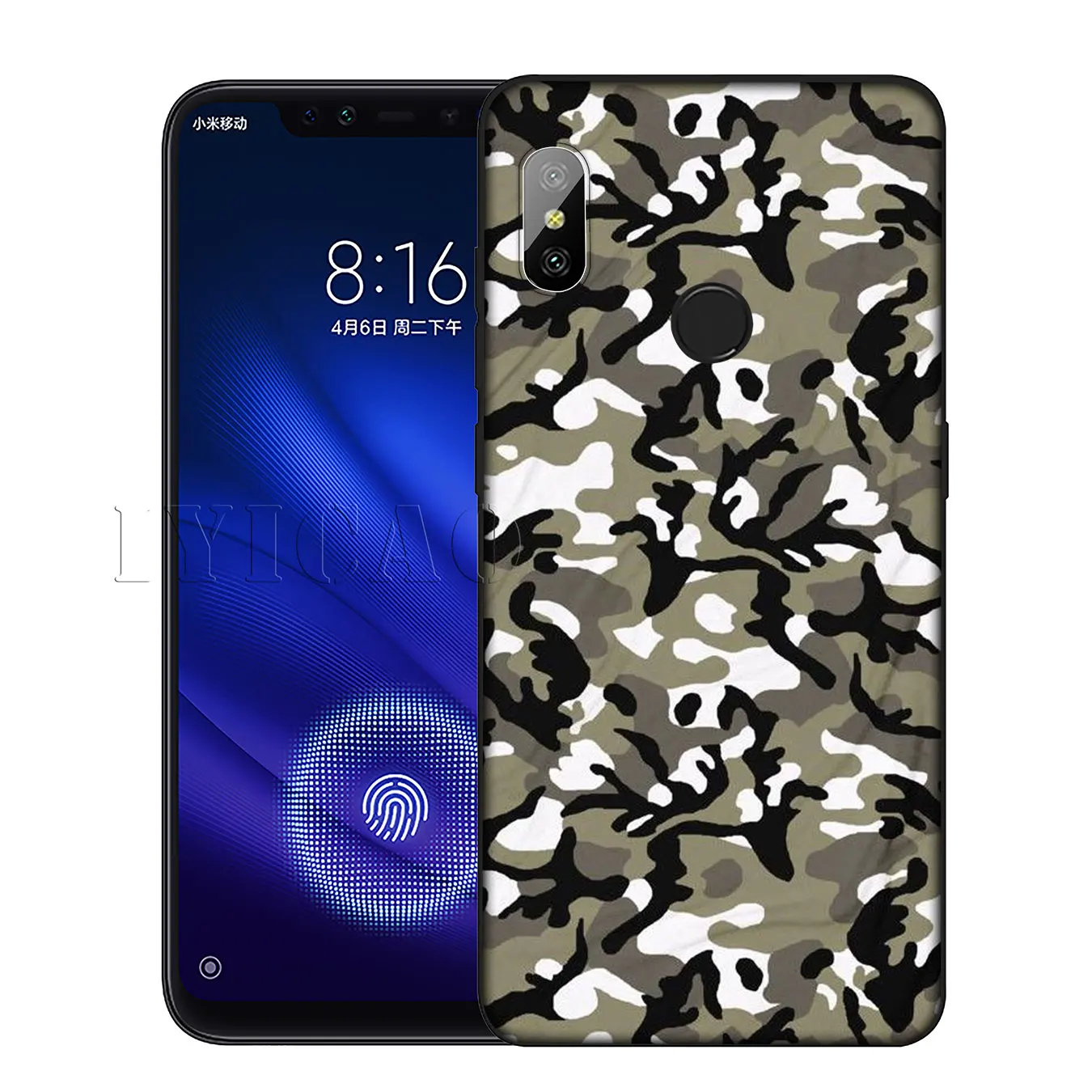 IYICAO Камуфляжный силиконовый мягкий чехол для Xiaomi Redmi 6A 5A Примечание 7 4X5 плюс 6 Pro