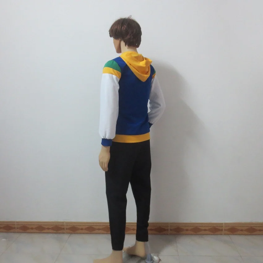 Фото Бесплатная Iwatobi Swim Club Haruka Nanase Cos Рождественская вечеринка Хэллоуин униформа наряд косплей костюм на заказ любой размер №4