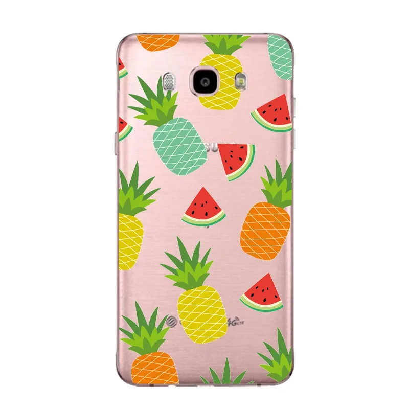 Мягкий прозрачный чехол из ТПУ С Рисунком Слона для Samsung J3 J5 J7 S6 S7 S8 note8 A3 A5 C7 J2prime Flora