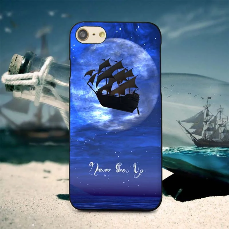 Питер Пэн Урожай Для iphone 7 plus Случае новая Картина Жесткий УФ Телефона Чехол