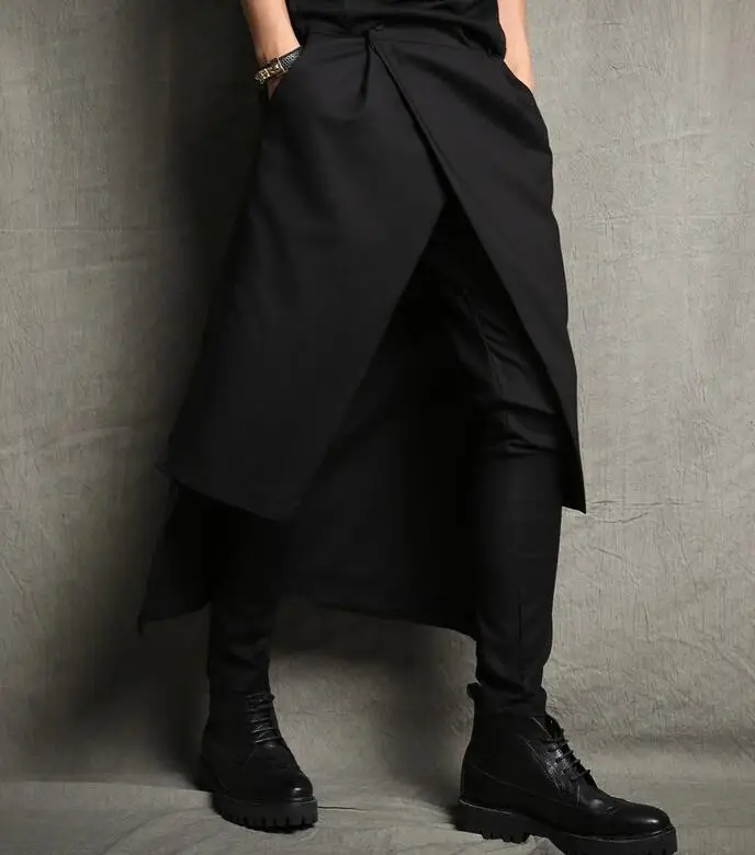 M-4XL Горячая/Весенняя Мужская Новая Мода стилист личности культивировать свою