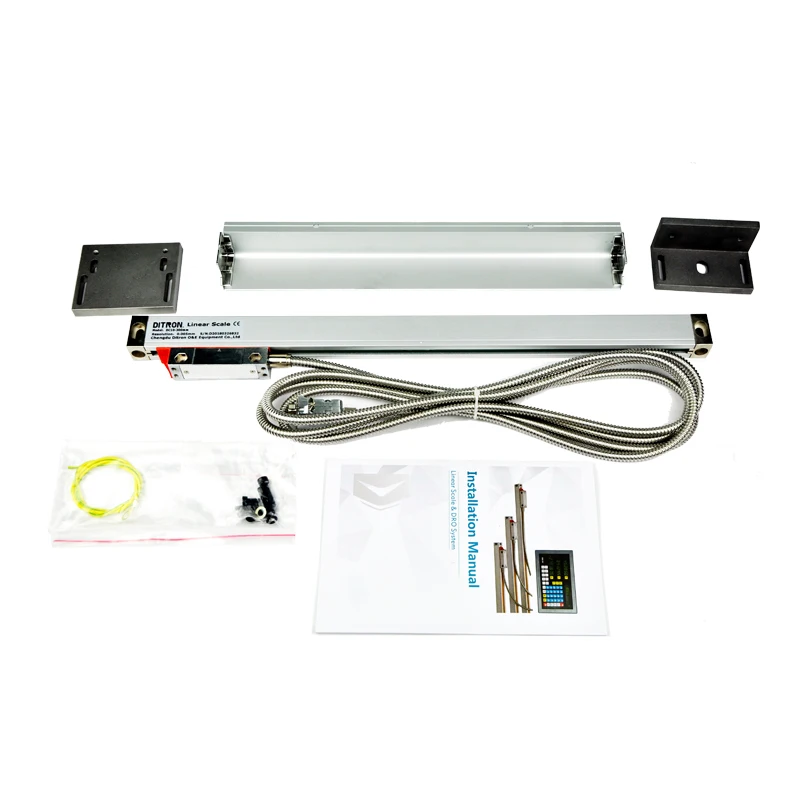 2pcs Linear glass scale/encoder/ruler 0-800mm and 0-300mm 1um | Инструменты