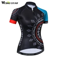 weimostar 100 polyester cycling jersey women pro team cycling clothing quick dry mtb bike jersey summer road bicycle clothes