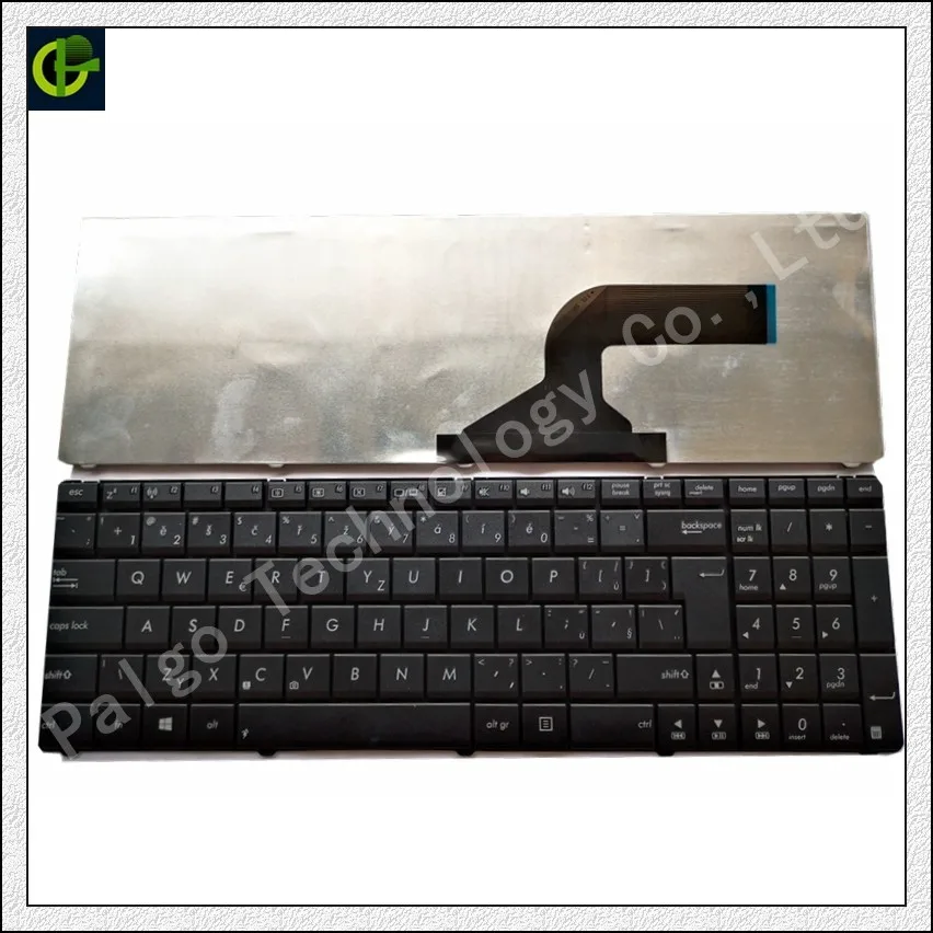 

Czech Keyboard for Asus F55A F55C F55U F55V F55VD F70 F70SL F75A F75 F75V G51 k53S F75VD K52 X61 N61 G60 CZ fit Slovakia SK