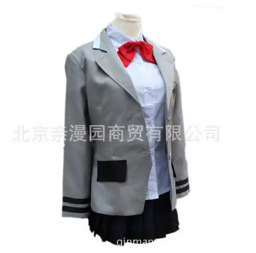 

Anime Tokyo Ghoul Touka Kirishim Cosplay Costume Women School Uniform Full Set (Blazer + Skirt + Necktie)