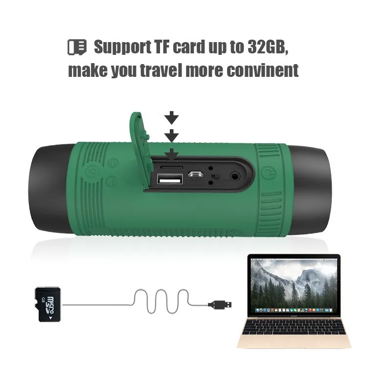 MP3 плеер Музыкальная шкатулка с power Bank fm-радио водонепроницаемый музыкальный адаптер-звукосниматель поддержка tf-карты для xiaomi